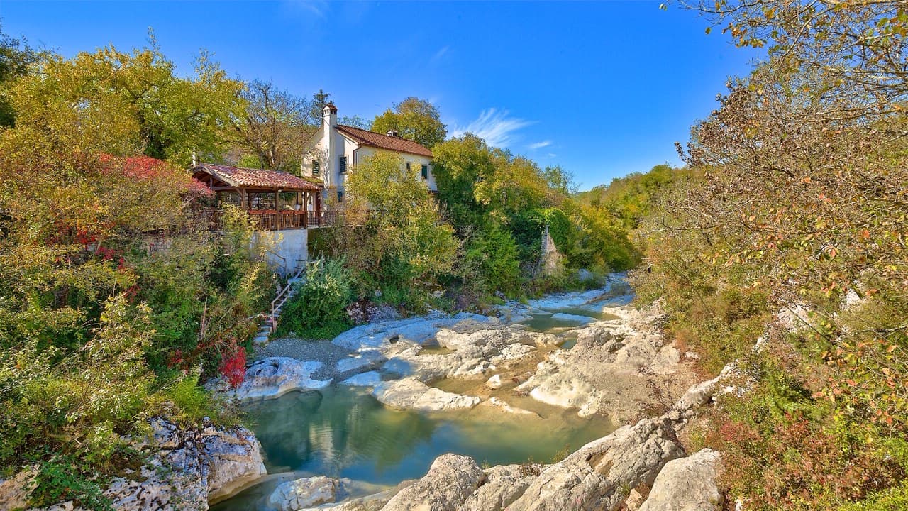 Kotli river, stone mill and arrival into the valley